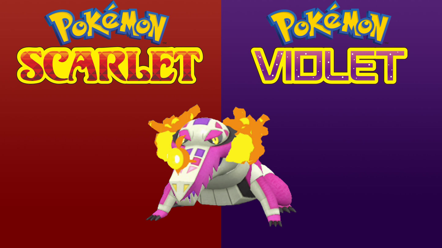 Pokemon Scarlet and Violet Shiny Skeledirge 6IV-EV Trained - Pokemon4Ever