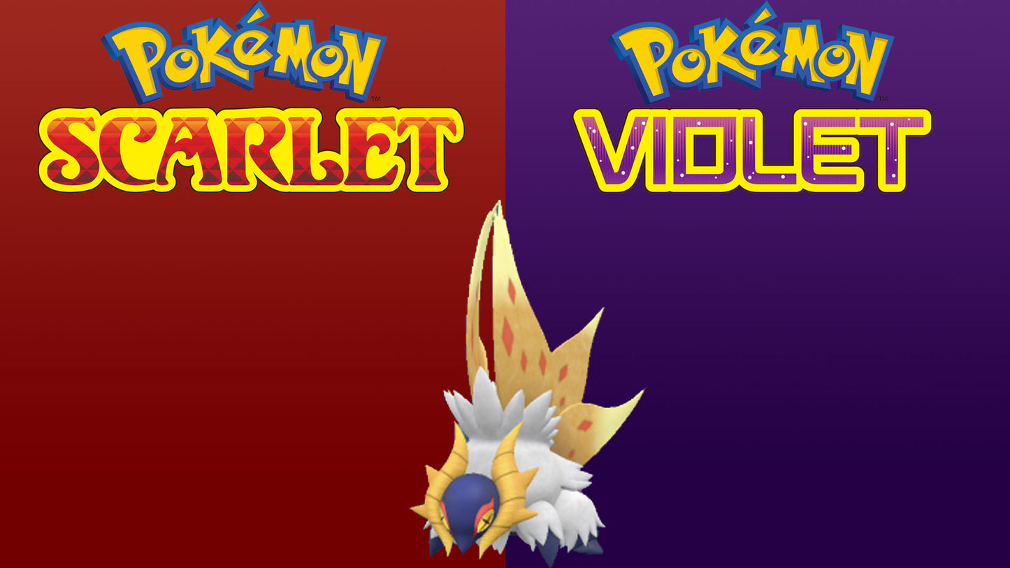 Pokemon Scarlet and Violet Slither Wing 6IV-EV Trained - Pokemon4Ever