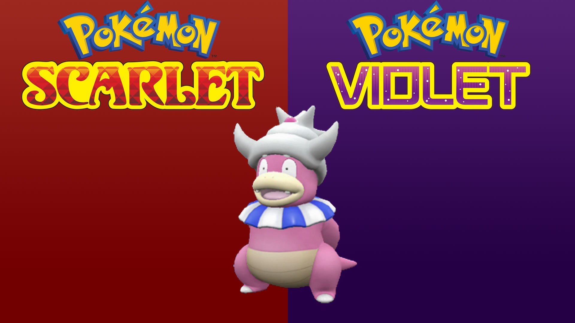 Pokemon Scarlet and Violet Shiny Slowking