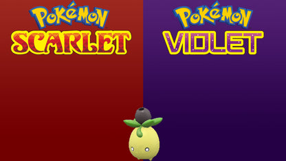 Pokemon Scarlet and Violet Smoliv 6IV-EV Trained - Pokemon4Ever
