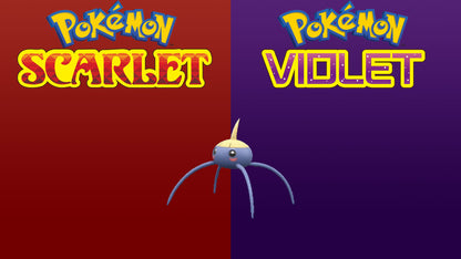 Pokemon Scarlet and Violet Shiny Surskit 