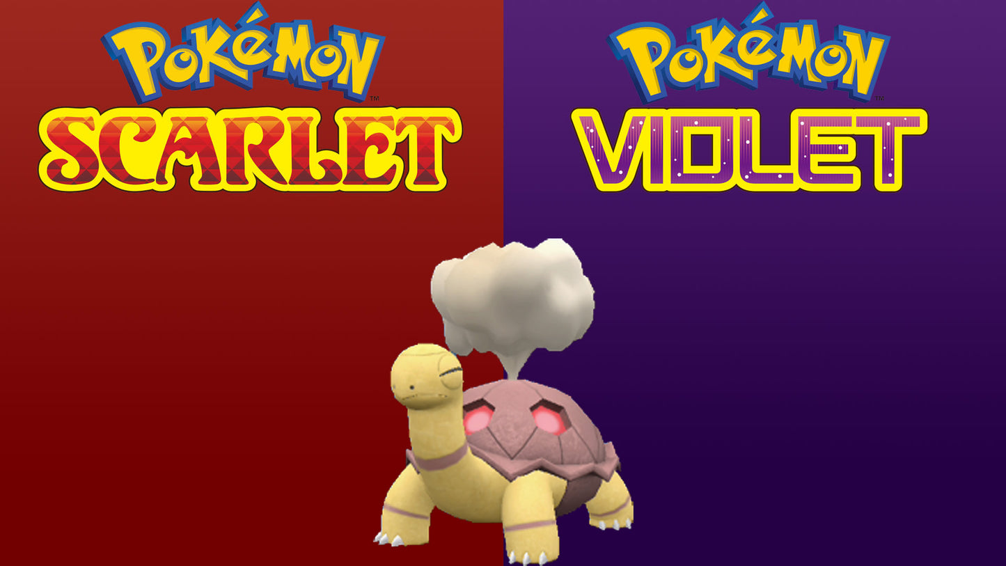 Pokemon Scarlet and Violet Torkoal 6IV-EV Trained - Pokemon4Ever
