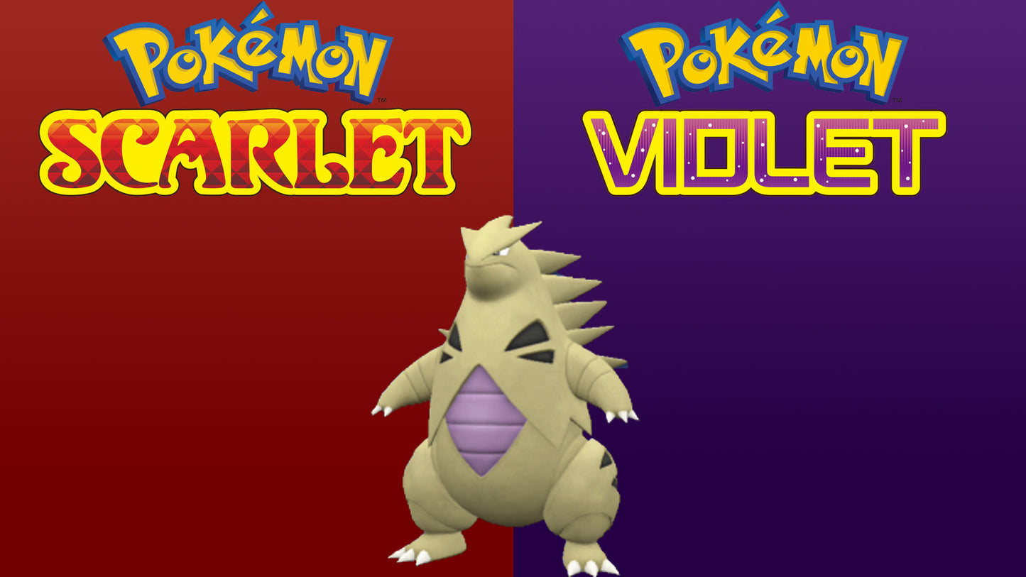 Pokemon Scarlet and Violet Tyranitar 6IV-EV Trained - Pokemon4Ever