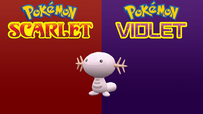 Pokemon Scarlet and Violet Shiny Wooper 6IV-EV Trained - Pokemon4Ever