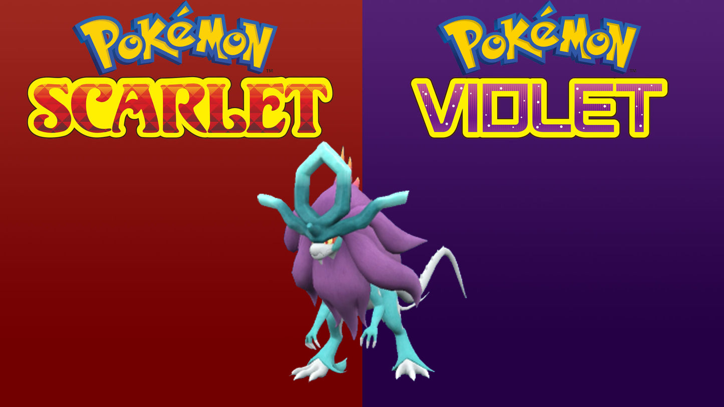Pokemon Scarlet and Violet Walking Wake 6IV-EV Trained - Pokemon4Ever